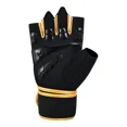 thumbnail image 3 of MT Weightlifting Gloves With Wrist Wrap - Men Women Fitness Gym MMA Style Workout Gloves, 3 of 6