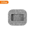 thumbnail image 3 of Uxcell Bed Stoppers Furniture Stopper, 5 Pack 3.15" x 2.76" Furniture Caster Cups, Grey, 3 of 6