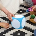 thumbnail image 3 of MOVTOTOP Skyblue Foam DIY Rounded Game Dice for Gathering Parties and Educational Use Lightweight Compact Size, 3 of 8