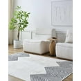 thumbnail image 3 of Hauteloom Quito Living Room, Bedroom Machine Washable Area Rug - Farmhouse - 2'7" x 4', 3 of 4