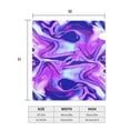 thumbnail image 4 of Naloa Swirl Print Blue Purple1 Mailbox Covers Magnetic Post Box Cover Post Letter Box Cover Garden Decor-25.5x21 in, 4 of 8