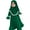 Green, variant on Mepaouo Newborn Infant Baby Girls Muslim Abaya Prayer Dress with Hijab Robe Ramadan Eid Clothes Khaki 4-5Year