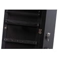 thumbnail image 6 of Baxton Studio Ryoko Modern and Contemporary Black Finished Wood Jewelry Armoire with Mirror, 6 of 9