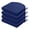 Navy-17*16*2 Inch (D-Shape)-4, variant on Outdoor Chair Cushions 16 X 17 Inch Water Resistant Patio With Tie 3 Year Color Fastness Thick Seat Cushion For Garden Lawn Furniture Navy Set Of 2