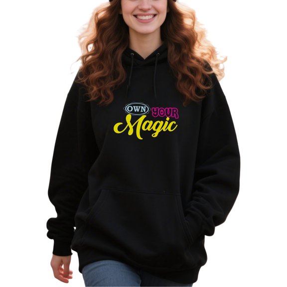 Funny Motivational Quote Hoodie for Men and Women, Unisex Pullover Hooded Sweatshirt, Comfortable Cotton Poly Blend, Inspirational Everyday Casual Outfit