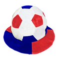 thumbnail image 4 of SRZYMJ Soccer Ball Hat Funny Soccer Shaped Hat Sport Event Hats Party Supplies Headgear Cap Sports Fans Gift Football Birthday Dress up, 4 of 4