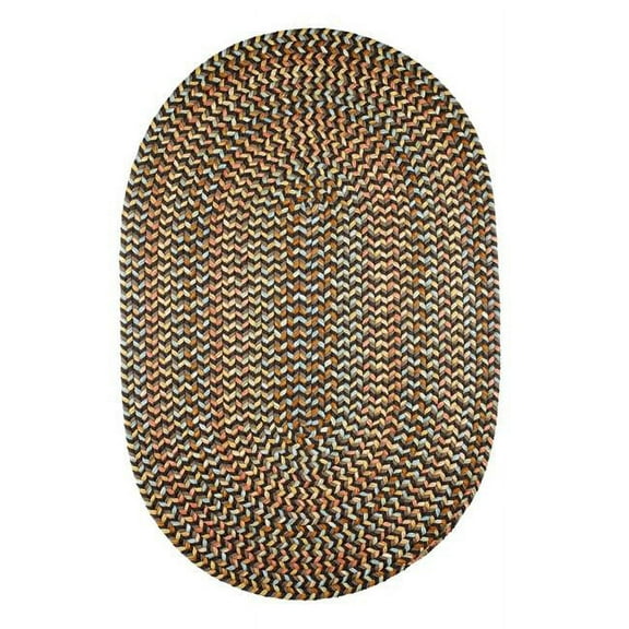 Rhody Rug  Cypress 10' Round Rug Brown Velvet