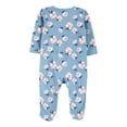 thumbnail image 2 of Mameluco Carter's Child of Mine Azul Estampado Floral 0-3M, 2 of 4