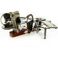 thumbnail image 3 of Nagina International Nautical Brass Polished & Antique Marine Navigation Sextant (9 Inches, Antique Brass), 3 of 6