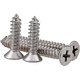 thumbnail image 4 of 100pcs M4 Stainless Steel Self Tapping Screws Phillips Flat Head Screws DIY Wood Screws (100PCS M4 x 30mm), 4 of 5