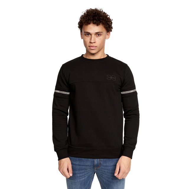 Crosshatch - Jersey McClay para Hombre (Negro)