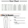 thumbnail image 2 of Bidobibo Women's Cotton Linen Long Wide Leg Pants Solid Color High Waist Drawstring Loose Fit Casual Trousers with Pockets, 2 of 7