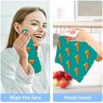 thumbnail image 7 of Cartoon Pizza Washcloth 12x12in Set, 6 Pack Absorbent Cotton Towel Square Kitchen Dishes Towels, Soft Cleaning Face Hand Towel Fast Drying Wash cloth, 7 of 7