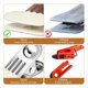 thumbnail image 3 of Paquete de 12 Clips para Bolsas de Chips para Almacenamiento de Alimentos, Clips para Alimentos, Pan, Clips para Chips de Acero Inoxidable, Clips para Cocina y Oficina, 3 of 5