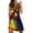 Multicolor, variant on asdoklhq Maternity Dress,Summer Dress For Women,Crewneck Dress Sleeveless Cute Ruffle Swing Flowy Beach Sun Mini Tank Short Dresses