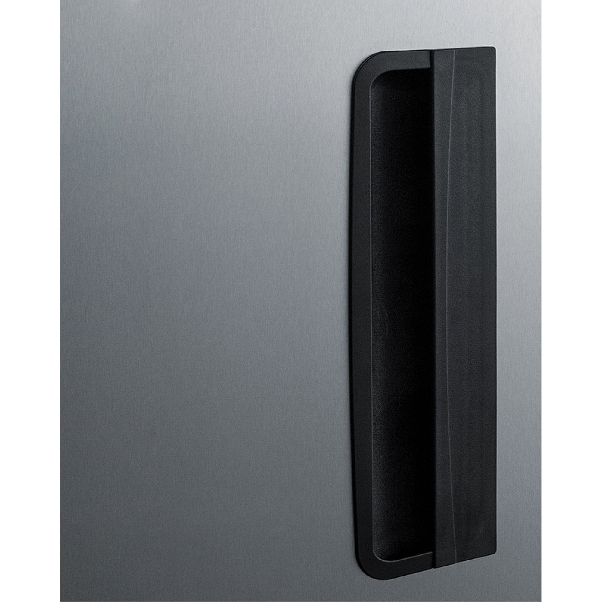 Commercially approved frost-free reach-in freezer in complete stainless steel, left hand door swing