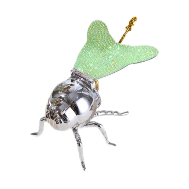 Tarro de miel con forma de abeja, tarro de especias con cuchara, recipiente para café creativo multiusos Argent Light Green