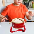 thumbnail image 6 of Waist Drum Chinese Drums Percussion Instruments Music Material Traditional Rhythm Durable Teaching Musical Gifts Hand Drum round waist drum, 6 of 8