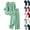 23# Light Green, variant on Womens 2 Piece Sets Cotton Linen Boho Embroidered Tops Wide Leg Palazzo Pants Matching Summer Casual Gauze Outfits,Wine,M