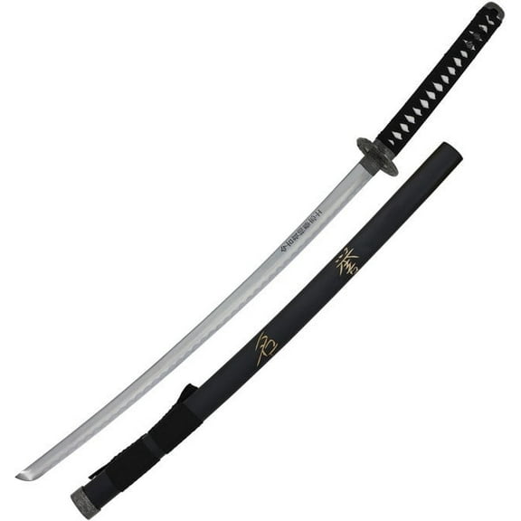 Szco Supplies 40" Replica Samurai Bat-tle Swor-d with Stand and Scabbard