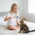 thumbnail image 1 of Retractable Cat Wand Toy Feather Teaser Stick Telescopic Interactive Exercise Toy Hunting Simulation Durable Handle, For Indoor Cats Play Training Bonding Stress Relief And Exercise, 1 of 6
