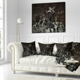thumbnail image 2 of Designart Woman Among Wild Animals - Animal Throw Pillow - 16x16, 2 of 4
