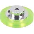 thumbnail image 2 of 5X 200mm Aluminum Polyurethane Industrial Encoder Wheel Measuring Wheel for Measuring Rotary Encoder,5 x Encoder wheel,Green & Silver, 2 of 4