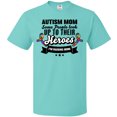 thumbnail image 3 of Inktastic Autism Awareness Autism Mom with Puzzle Ribbons T-Shirt, 3 of 5