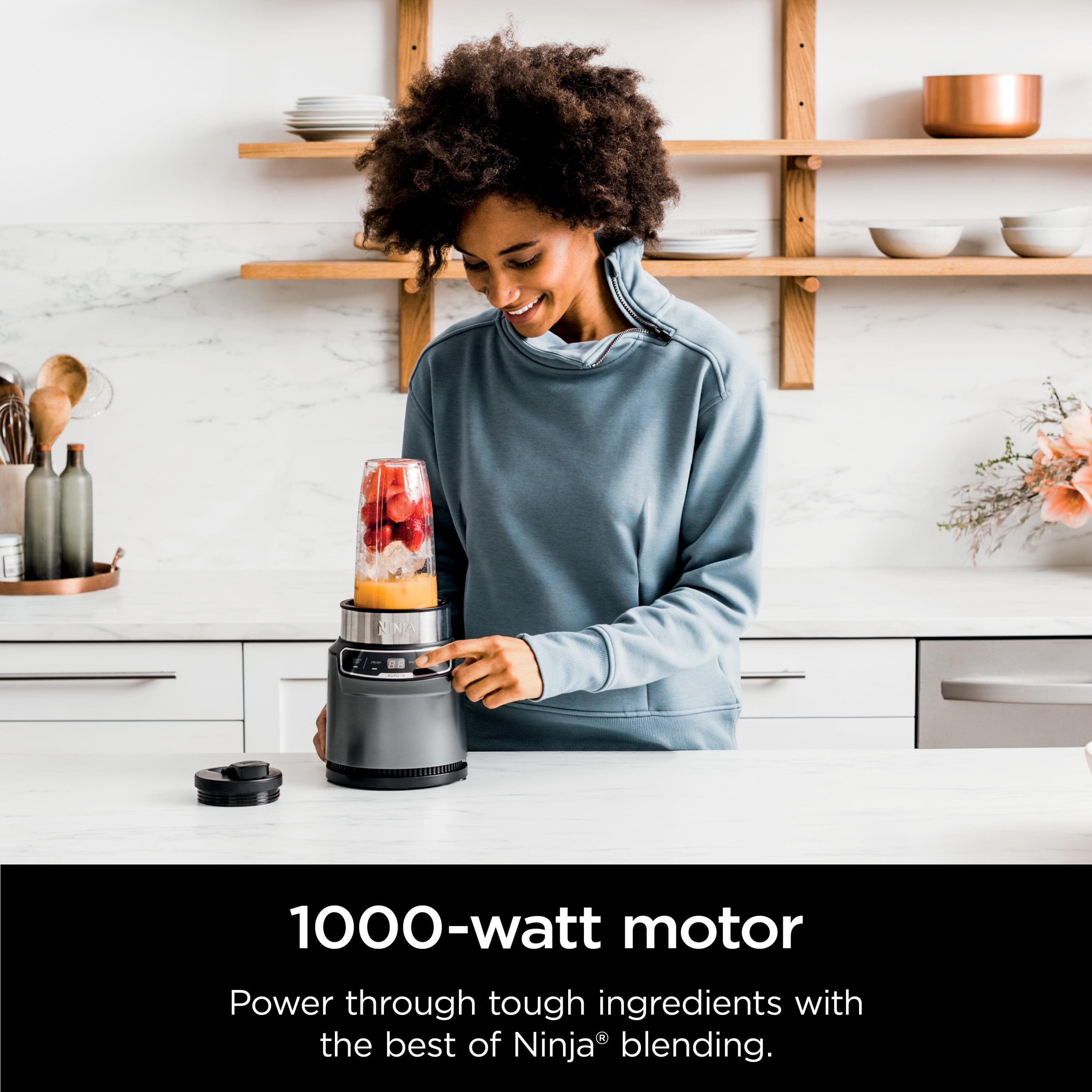 Ninja BN401 Auto-iQ 1000 Watts Nutri-Blender Pro
