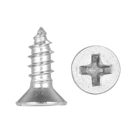 

Htovila A2 DIN7982 #8 304 4.2mm Stainless Steel Screw Countersunk Self Tapping Wood Screws 4.2mm*12mm