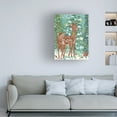 thumbnail image 4 of Trademark Fine Art Melissa Wang Doe and Fawn II Canvas Wall Art, 4 of 4