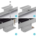 thumbnail image 5 of Renogy Solar Panel Mounting Z Bracket Mount Supporting for RV, Roof, Boat -- Set of 4 Units, 5 of 7