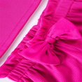 thumbnail image 6 of Delliss Girls 2PCS Tank Tops and Shorts Set Lightweight Spaghetti Strap Tank Top Ruffle Shorts Outfits, 6 of 7