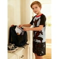 thumbnail image 3 of Aideaone Boys' Pajamas Set Short Sleeves Tops & Shorts 2-Piece Printed Kid Sleepwear Pajamas Set for Boys 6-14Y, 3 of 8