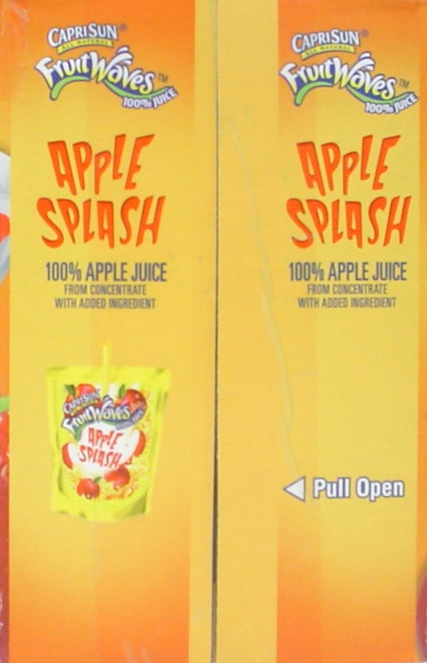 Capri Sun 100% Juice Apple Splash
