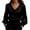 Black, variant on Satin Blouses for Women Elegant V Neck Long Sleeve Silk Tops Dressy Business Casual Outfits for Work White M