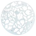 thumbnail image 4 of Afuera Living Modern Glass Top White Aluminum Base Outdoor 47" Dining Table, 4 of 7