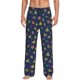 thumbnail image 1 of Fotbe Mardi Gras Carnival Pantalones de Pijama para Hombre, Pantalones de Dormir, Pantalones de Casa con Cintura Ajustable y Bolsillos-Large, 1 of 6