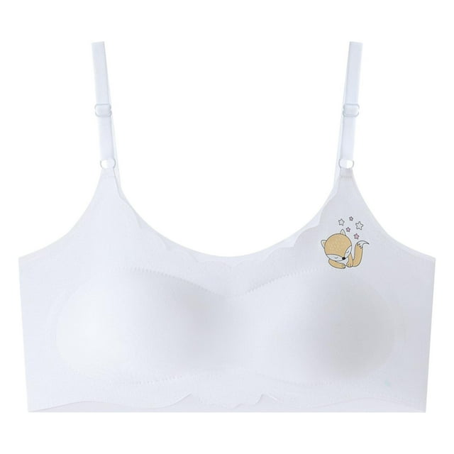 Penkiiy Girls Training Bras Seamless Teen Girls Sports Bras ajustables Tween Bras para niñas