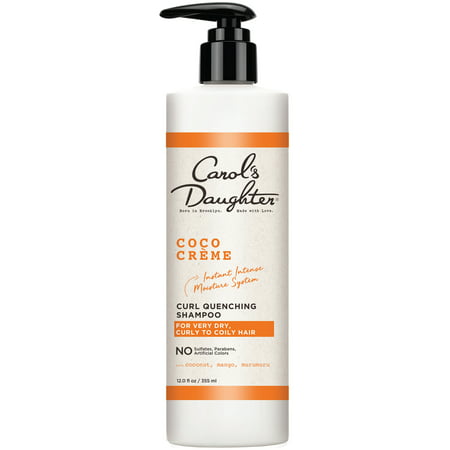 Carol's Daughter Coco Creme Sulfate free Shampoo, with Coconut Oil, for Curly Hair, 12 fl