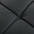 thumbnail image 6 of Mainstays Memory Foam Futon with 72" Black Faux Leather, 6 of 11