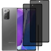 for [2 Pack] Tempered Glass privacy Screen Protector for Samsung Galaxy Note 20 5G,Anti Fingerprint,9H Hardness,Anti Spy,Anti Peeping,Compatible with Samsung Galaxy Note 20 5G
