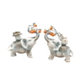 thumbnail image 4 of 1 par de estatuas de elefantes afortunados Decoración Fengshui Decoración decorativa tradicional para escritorio de oficina versátil, 4 of 9