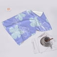thumbnail image 7 of YFYANG Absorbent Towel, Soft Skin-Friendly Purple Simple Line Flower Washcloth Bath Towel, Suitable for All Skin, 27.5 x 16-inch, 7 of 7