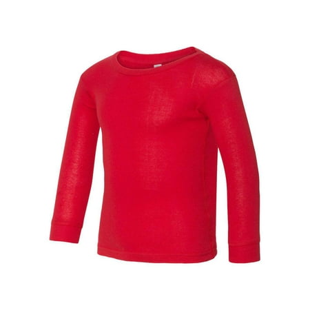 

Rabbit Skins - Toddler Baby Rib Long Sleeve Pajama Top - 201Z