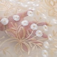 thumbnail image 3 of Lace Round Tablecloth Embroidery Coffee Table Cover for Dining Room Picnic Wedding Party Banquet Home Decor, 3 of 7