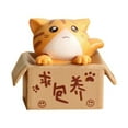 thumbnail image 3 of Lovely Box Cartoon Cat Miniature Landscape Decor Bonsai Resin Crafts Ornament by Mightlink, 3 of 5