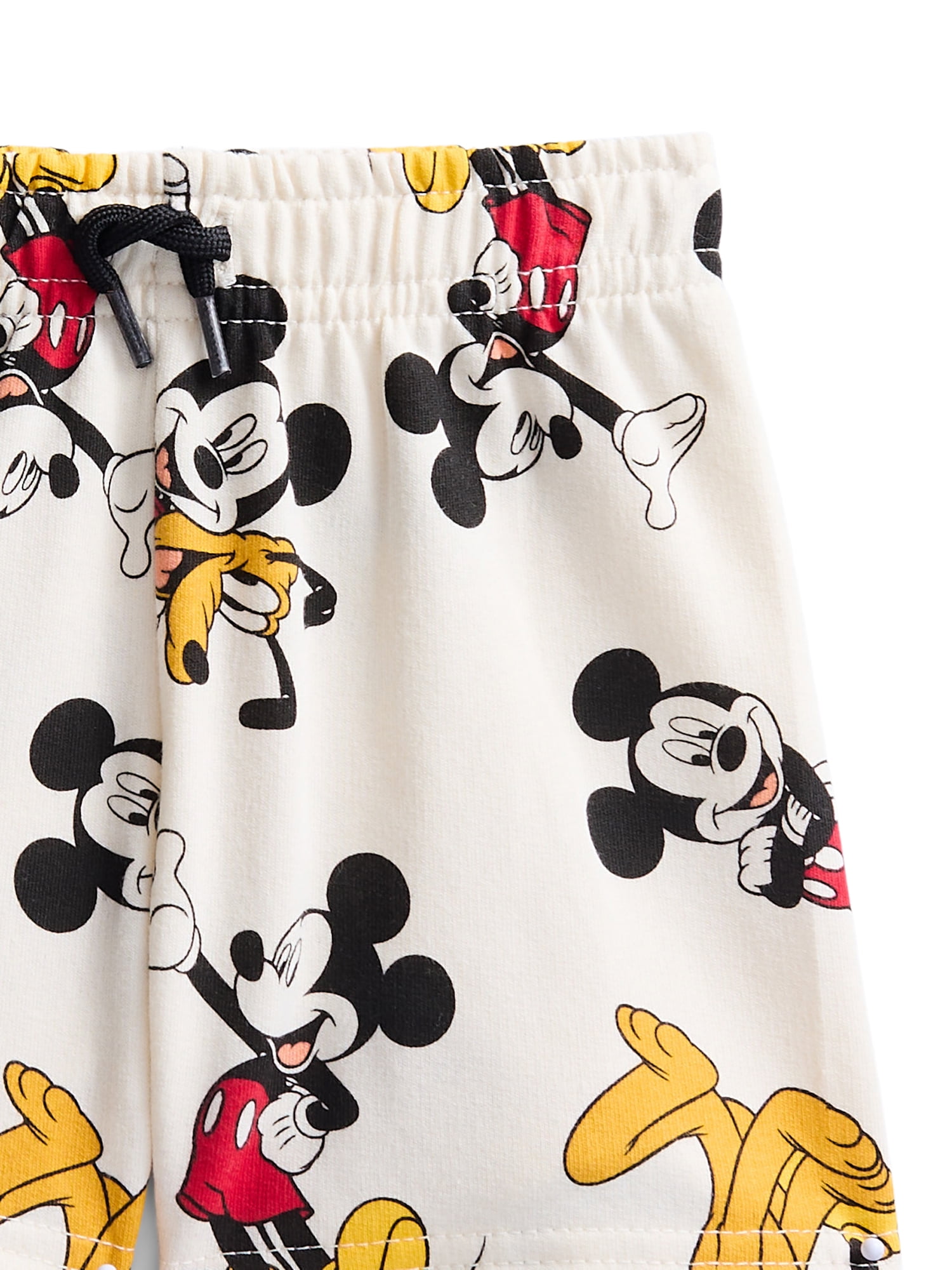 Mickey Mouse Baby and Toddler Boy Short Sleeve Graphic Tee and Matching Shorts Set, 2-Piece, Sizes 0/3M-5T