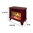 ChimneyFree Electric Fireplace Personal Space Heater, Cinnamon
