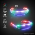 thumbnail image 2 of Windy City Novelties LED Light-Up Spaceman Shades – Futuristic Multi-Color Visor Glasses for Festivals, Parties, Raves, & Costumes, 2 of 5